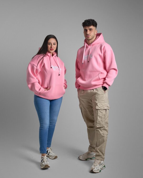 Graffiti Street Art Hoodie - Vorra Hoodie - هودي VORRA - Pink