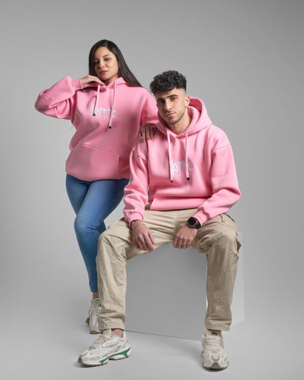 Graffiti Street Art Hoodie - Vorra Hoodie - هودي VORRA - Pink